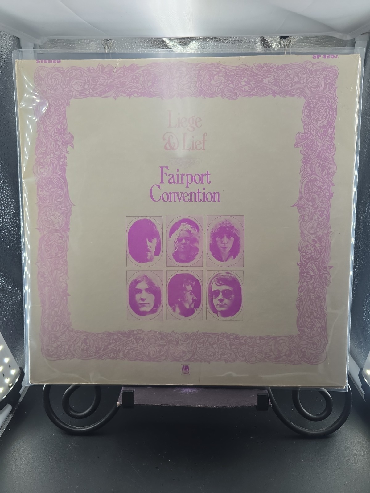 FAIRPORT CONVENTION Liege & Lief 1970 LP Gatefold Pitman Press VG/VG