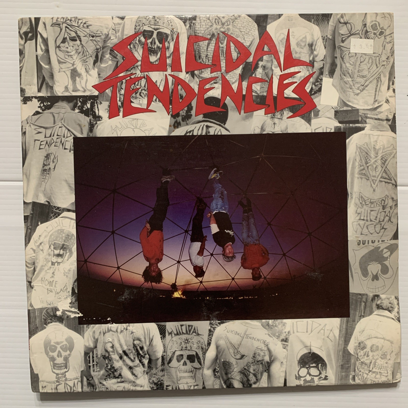 Suicidal Tendencies Self Titled 1983 1st Press No Barcode FLP1011 Play Tested EX