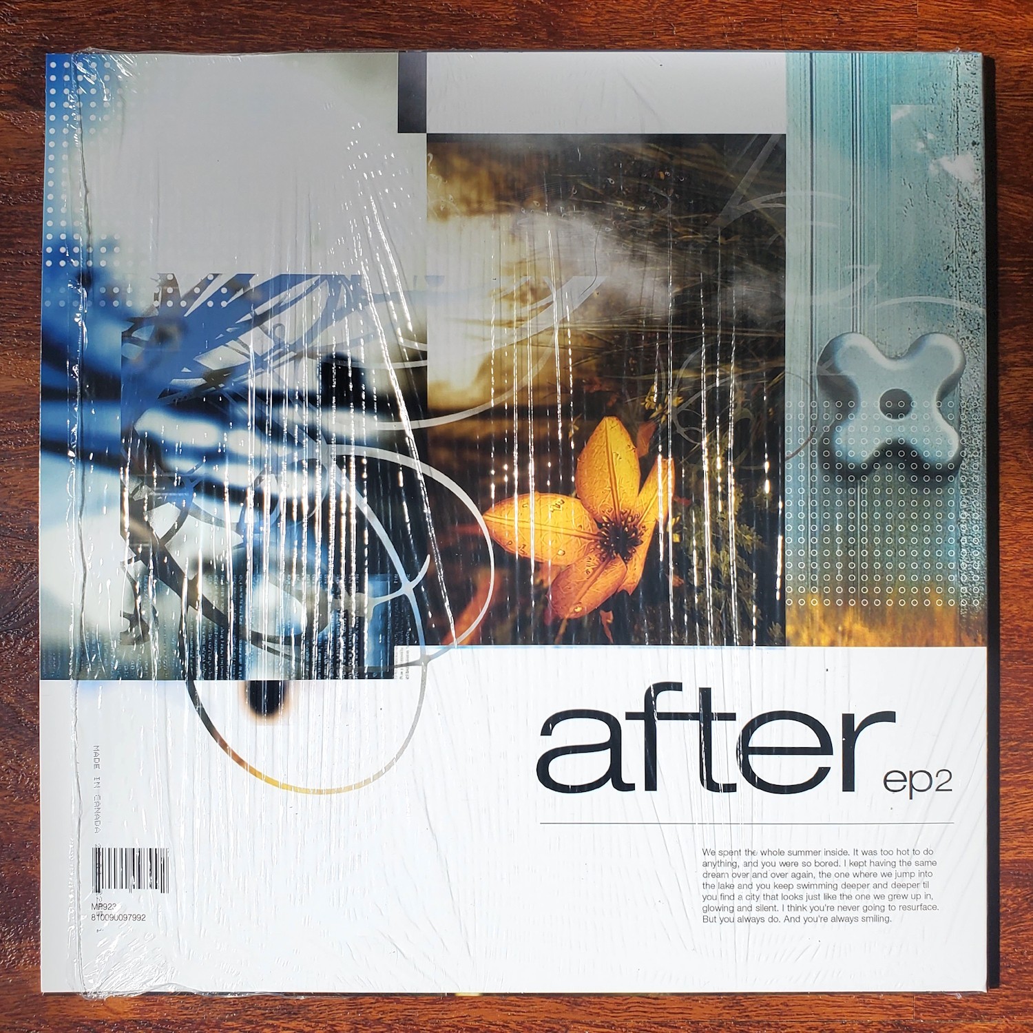 After EP1 + EP2 Vinyl Signed Jacket Cover CLEAR color AUTOGRAPHED