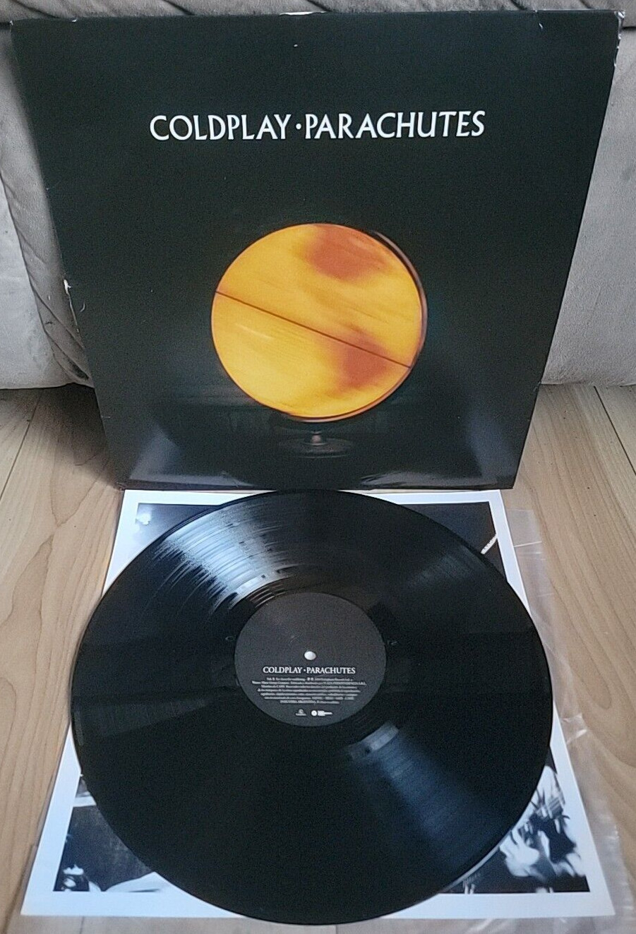 Coldplay Parachutes – LP 2000 Parlophone Records Vinyl Limited Edition – READ