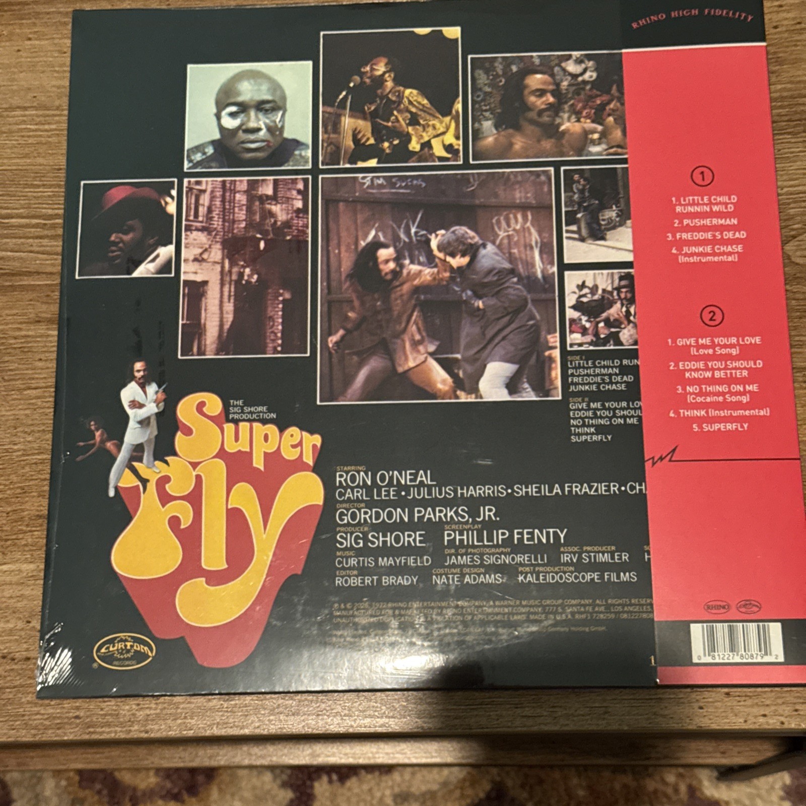 Curtis Mayfield Super Fly 2026 RHINO High Fidelity 180g LP #ed Brand New SEALED