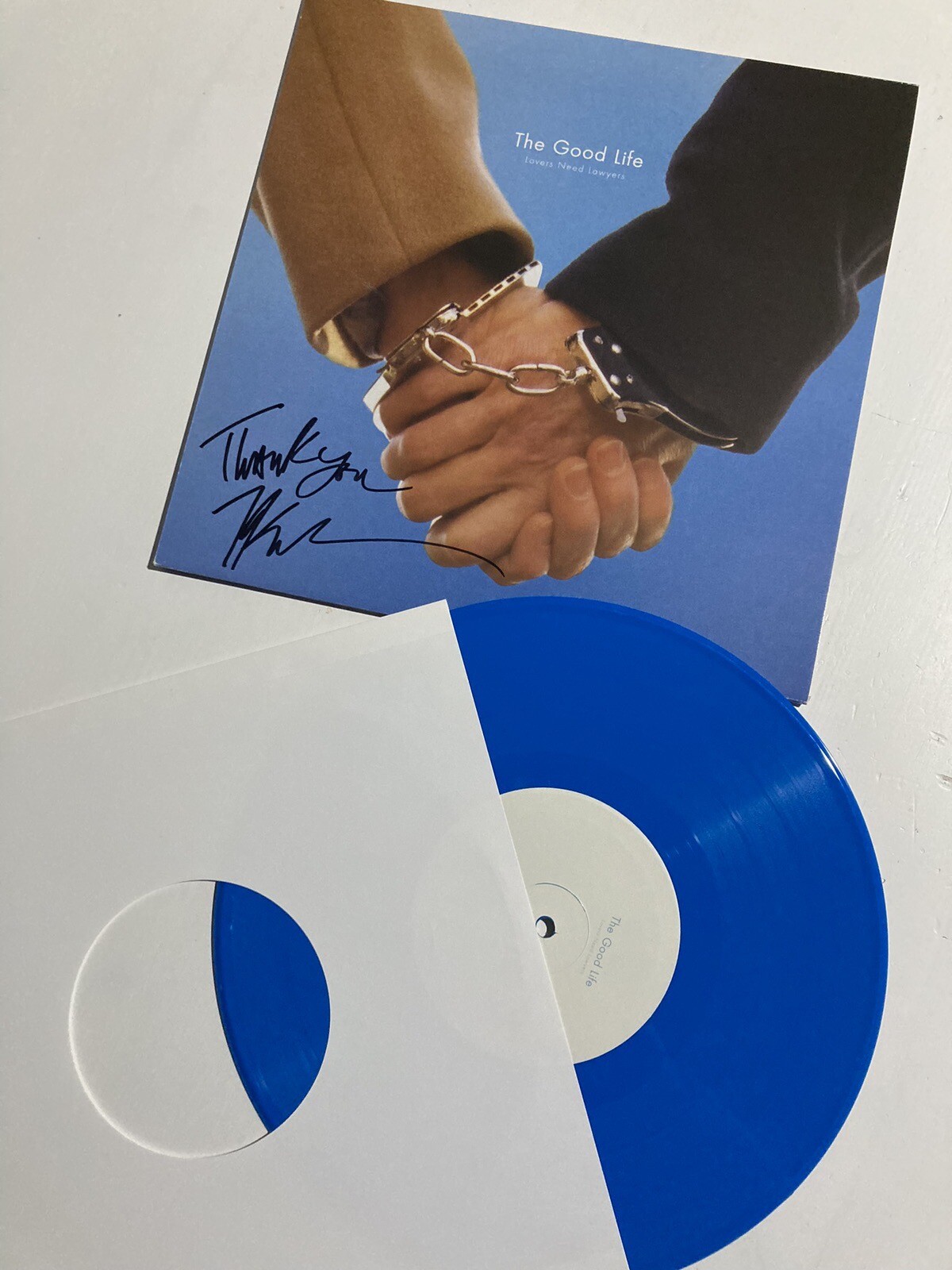 The Good Life “Lovers Need Lawyers” 10″ Orig Cursive Tim Kasher Signed Vinyl