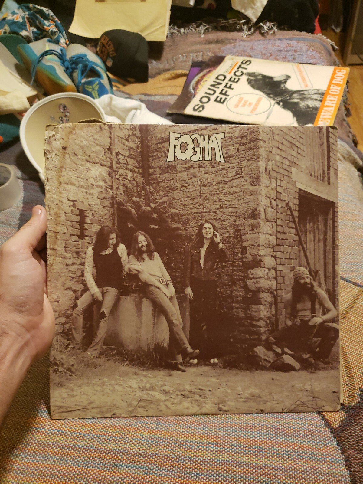 FOGHAT SELF TITLED DEBUT LP “I JUST WANT TO MAKE LOVE TO YOU” BR 2077 Vinyl