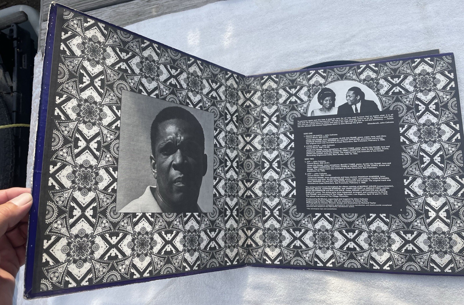 JOHN COLTRANE Infinity IMPULSE AS 9225 DJ WLP Promotional 1972