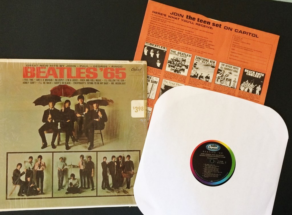Beatles. LP. Capitol, 1964, Mono, In Shrink, Variant CAP2228.MR1A “Beatles ’65”