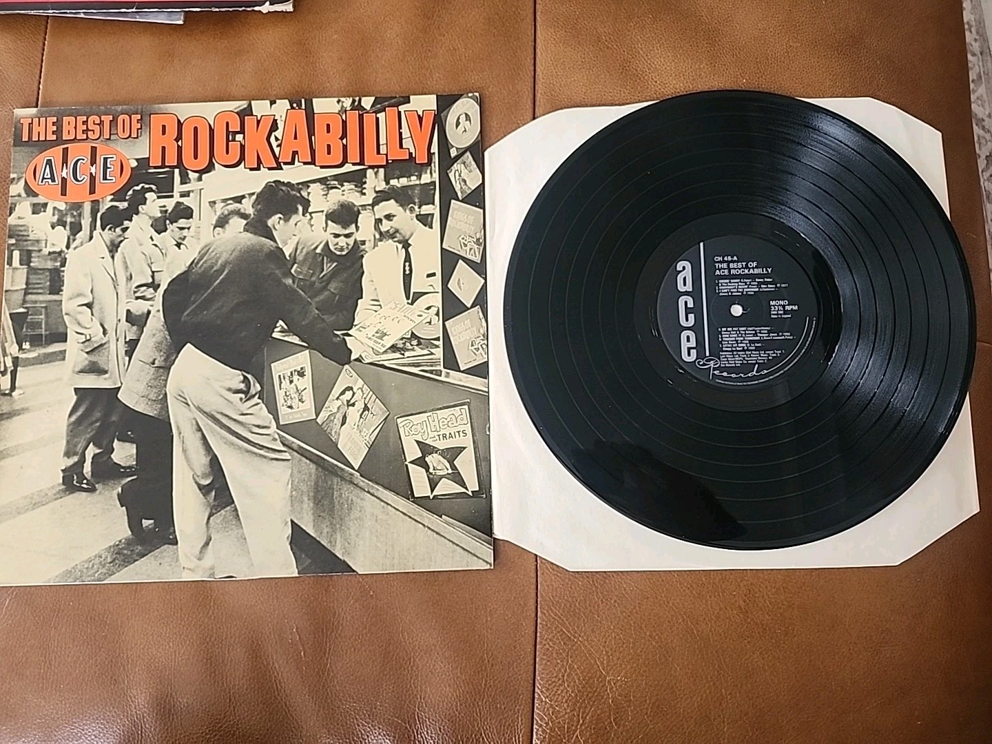 The Best Of Rockabilly ACE Records LP Vinyl EX/EX