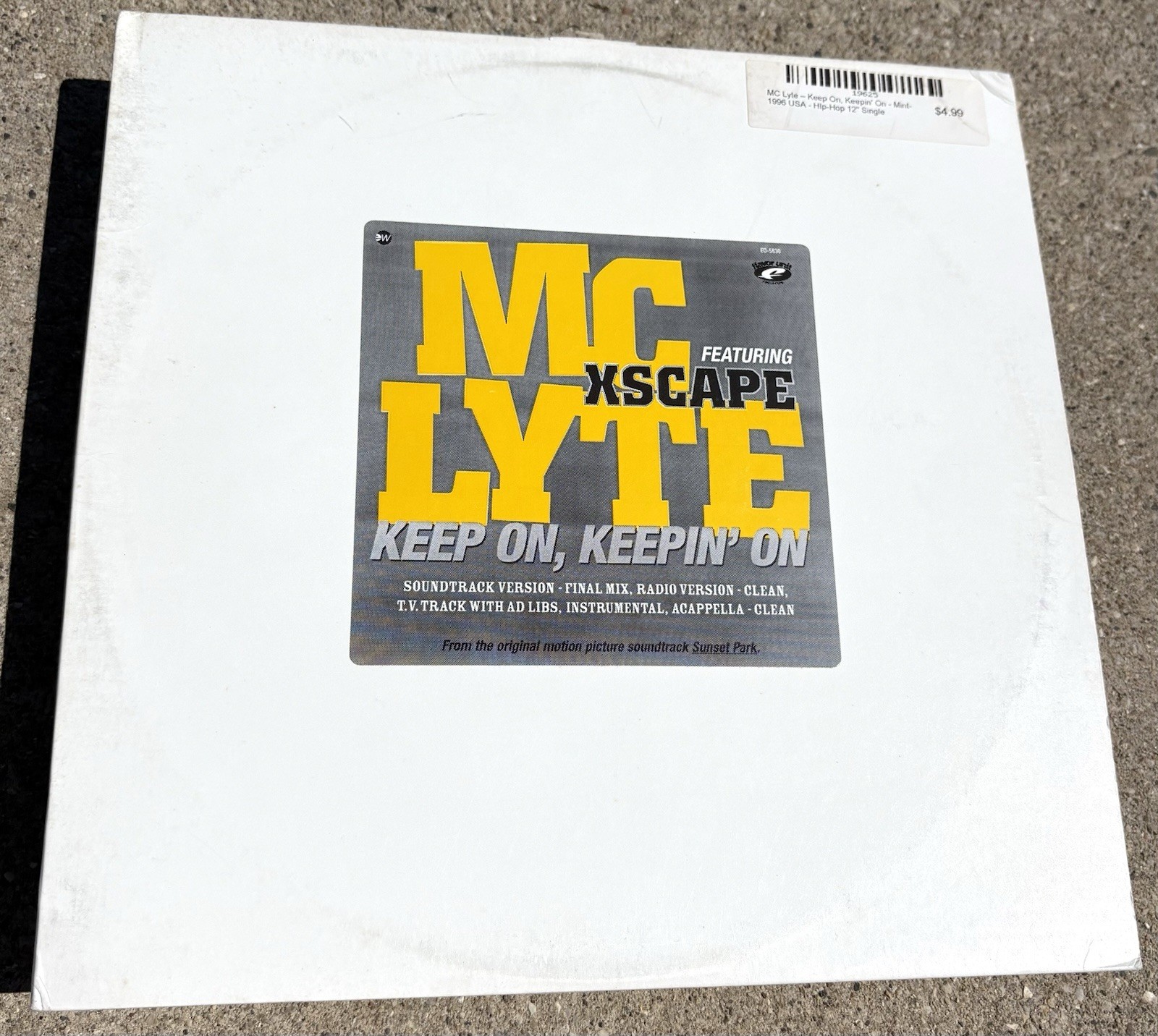 MC LYTE Vinyl KEEP ON KEEPIN ON RAP HIP HOP