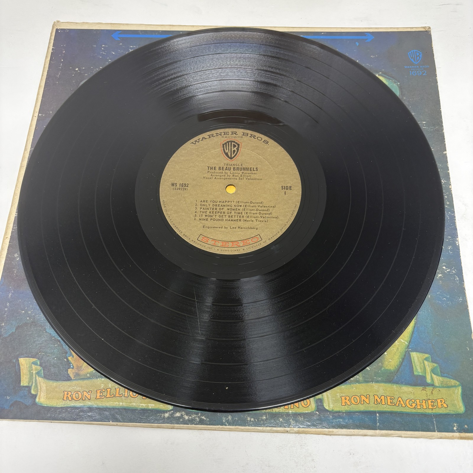 The Beau Brummels – Triangle Good Plus (G+)/Very Good (VG)