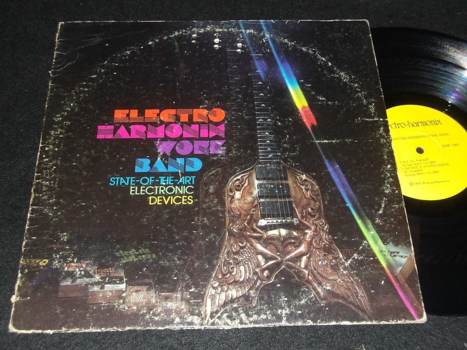 ELECTRO-HARMONIX Work Band 1977 LP Jazz Funk ELLIOTT RANDALL Electronica Oddity