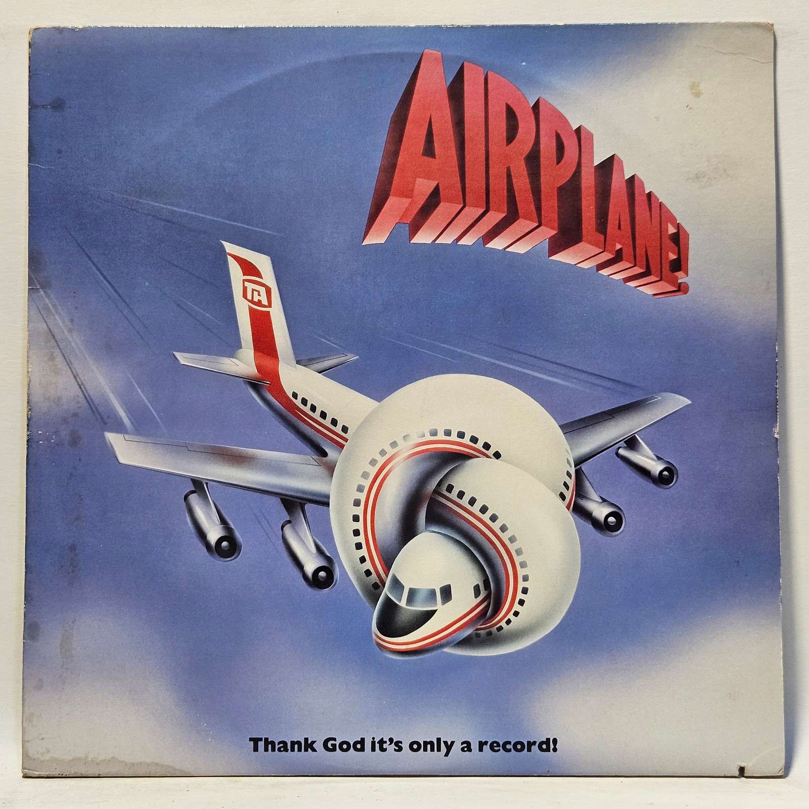 Various – Airplane! Soundtrack – 1980 Non-Music – EX – Ultrasonic Clean