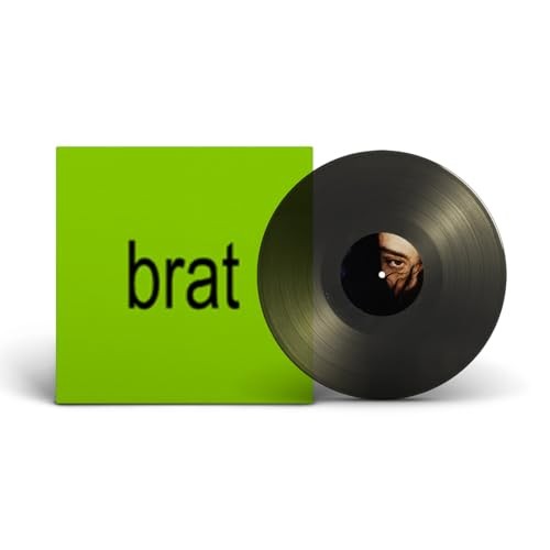 Charli XCX – BRAT (TRANSLUCENT BLACK VINYL) – POP *SEALED/COLOR*