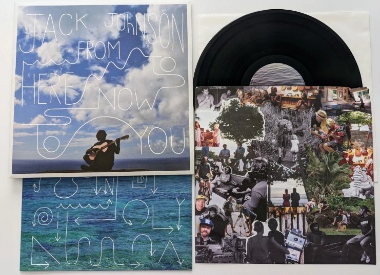 Jack Johnson – From Here to Now to You LP – New/Sealed Vinyl Album W/ Booklet