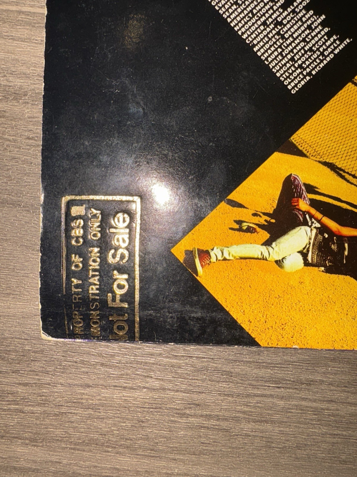 Alice In Chains Facelift Rare First Press Promo Vinyl LP