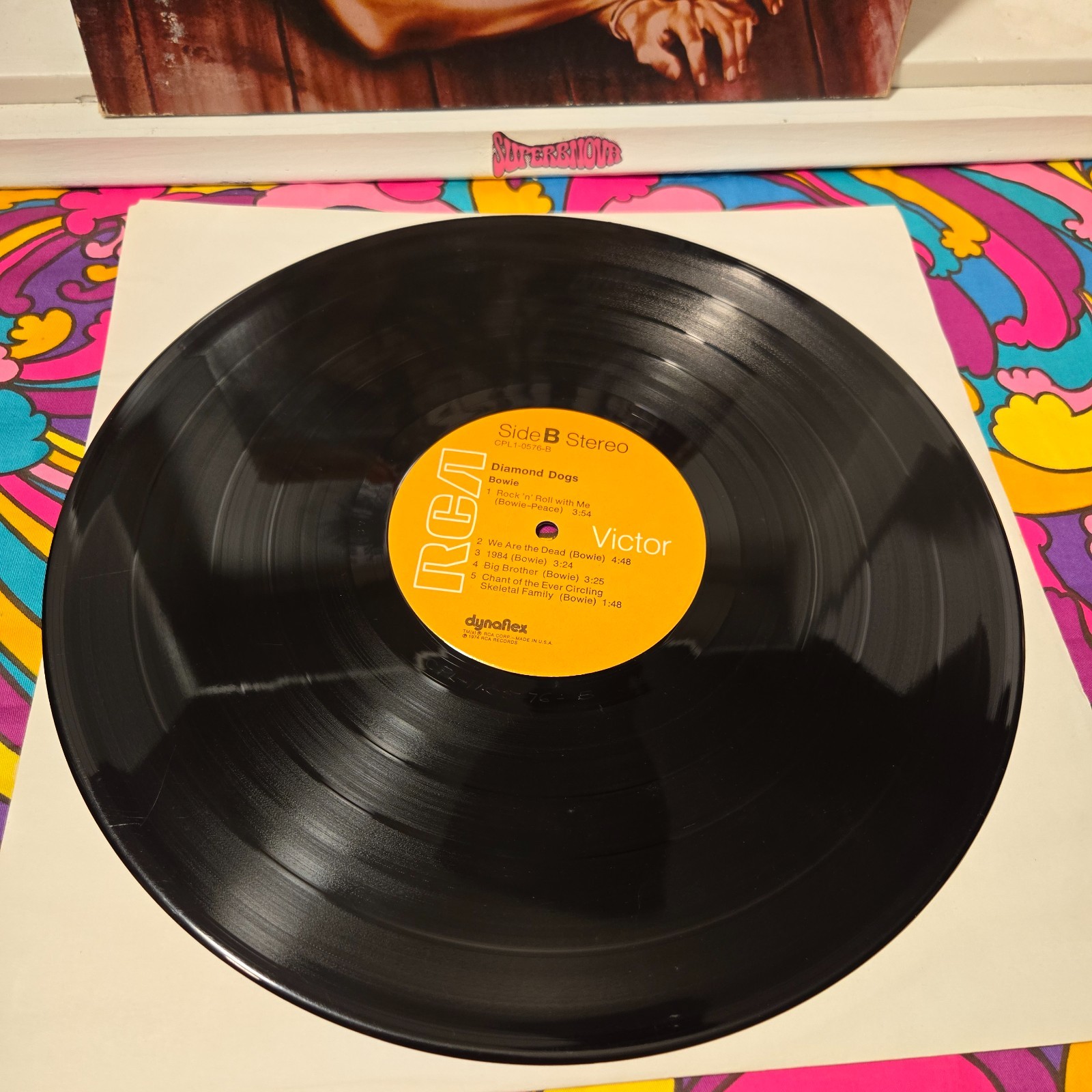 David Bowie Diamond Dogs 1974 US LP RCA Victor