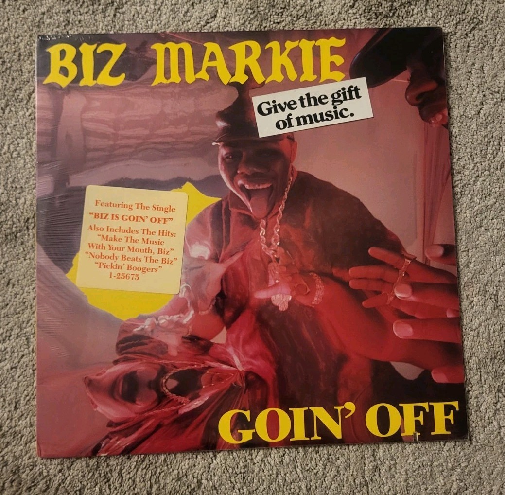 NEW & SEALED BIZ MARKIE – GOIN’ OFF DEBUT LP COLD CHILLIN’ ORIGINAL VINYL RECORD