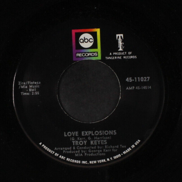 Troy Keyes – Love Explosions (7″) (Near Mint (NM or M-))