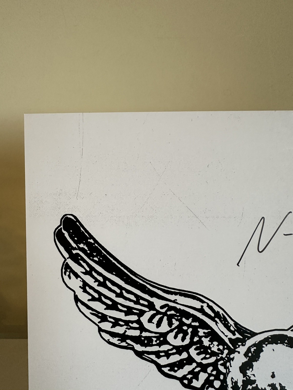 Aerosmith Yungblud – One More Time 12” Clear Vinyl Sealed Signed 12” Art Card