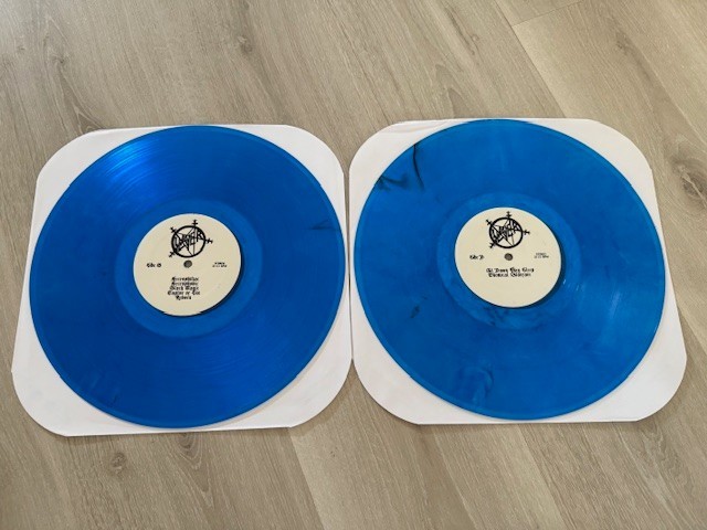 SLAYER – SLAYED BACK TO LIFE LIM. 2LP (BLUE) METALLICA,DEATH,EXODUS,KREATOR