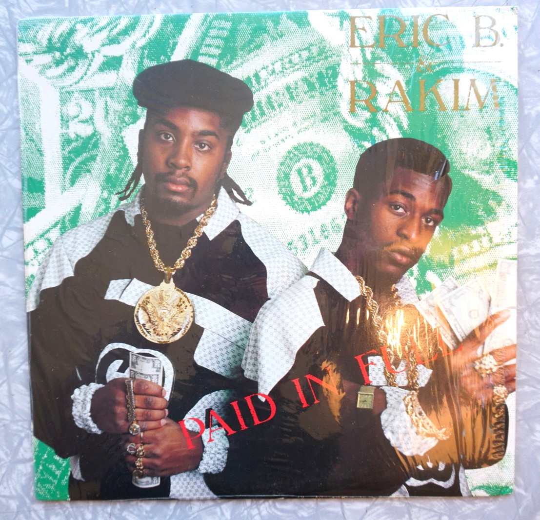 Grandmaster Flash The Message Eric B. Rakim Paid In Full LP Record Lot Mint!