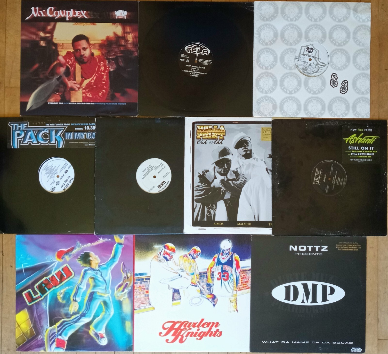 [14] RAP HIP HOP 12″ LOT Pharoahe Monch DJ High Priest Busta Rhymes Diddy NOTTZ
