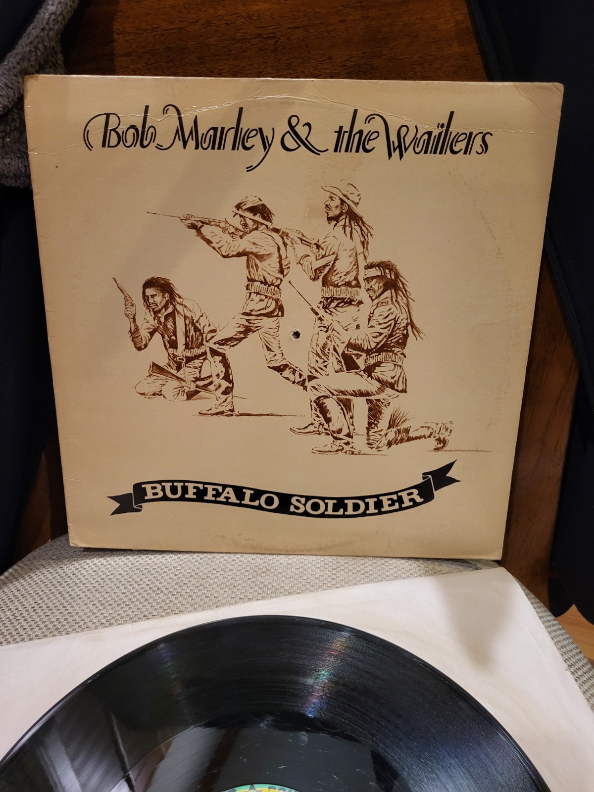 Bob Marley Buffalo Soldier 12″ Tuff Gong/Island 12IS 108 1983 Reggae Vinyl VG+