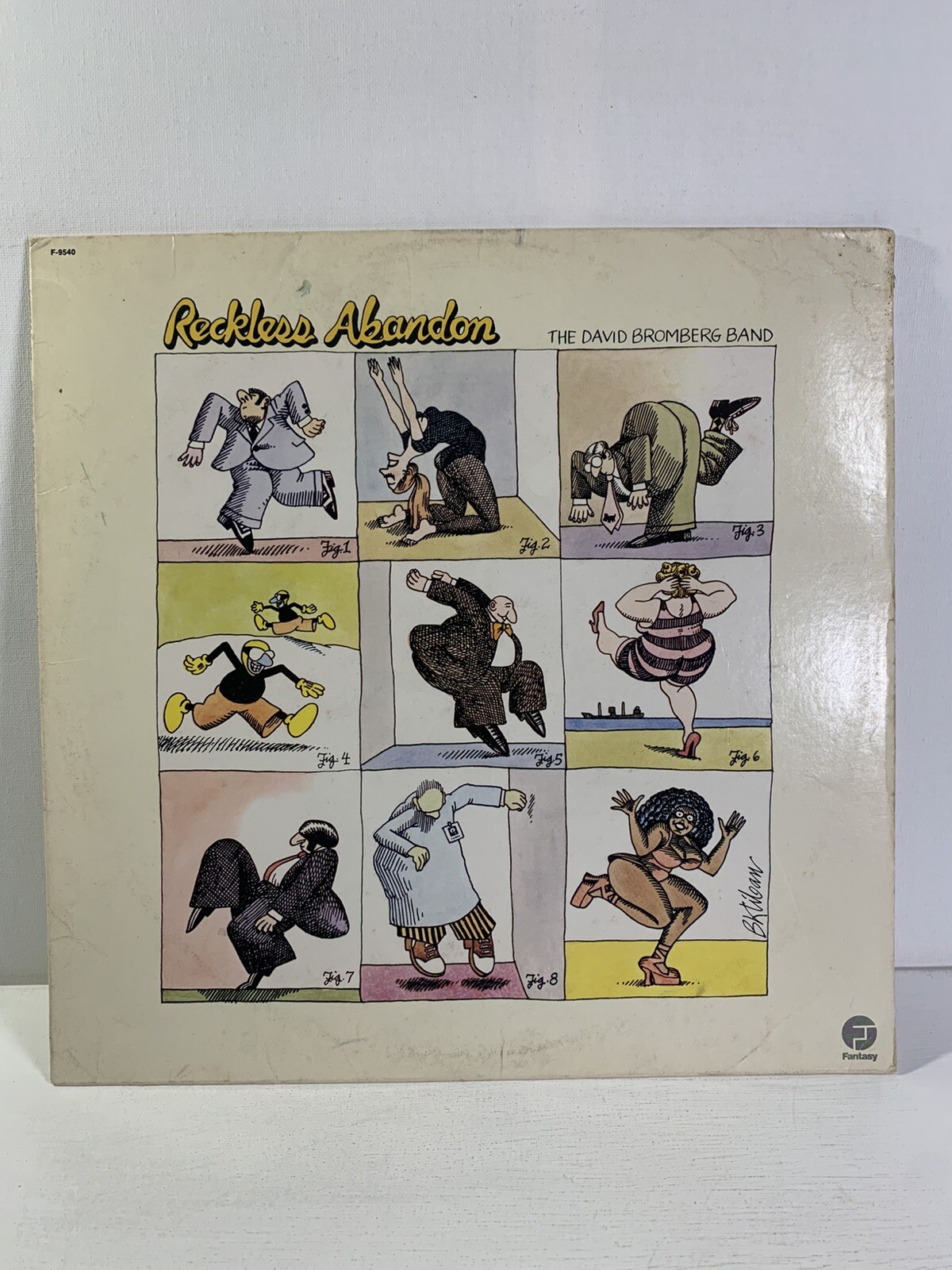 DAVID BROMBERG BAND Reckless Abandon LP 1977 Jazz Blues Country Rock Great!