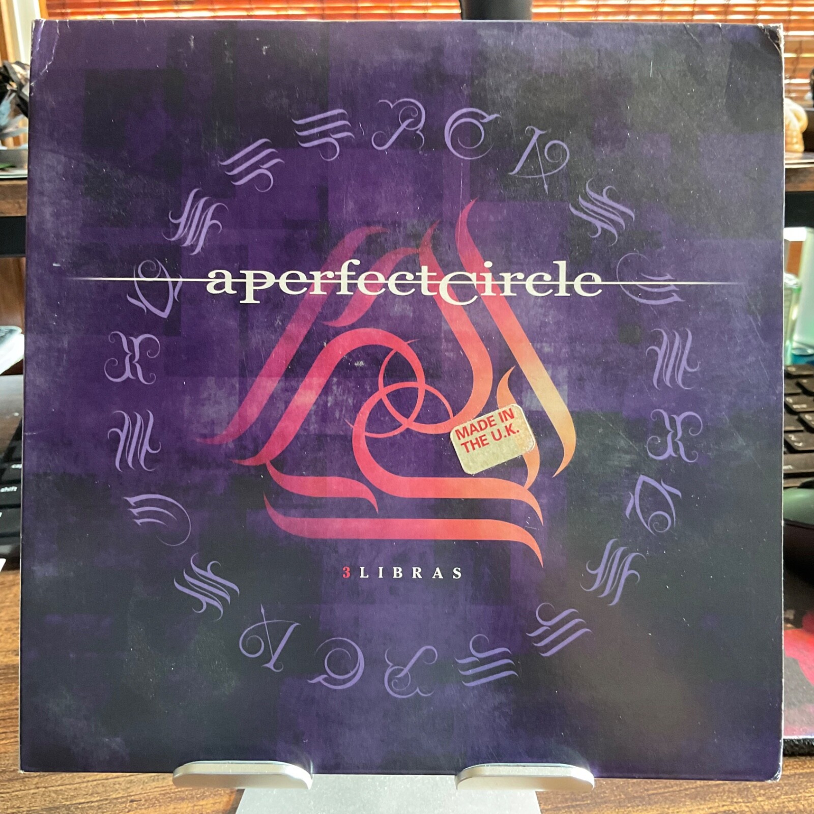 A PERFECT CIRCLE 7″ 3 LIBRAS b/w MAGDELANA (live) 2000 UK NM/EX Gatefold RARE