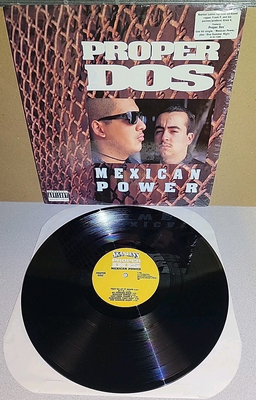 Proper Dos – Mexican Power LP 1992 Vinyl Skanless Records RARE RAP