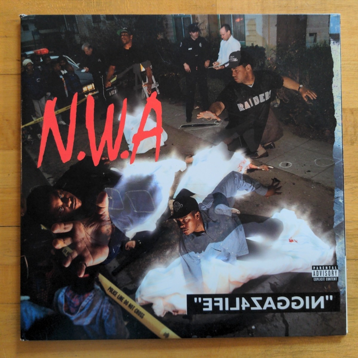N.W.A. – EFIL4ZAGGIN/100 Miles And Runnin – 2002 Remastered Vinyl LP&EP VG/VG+