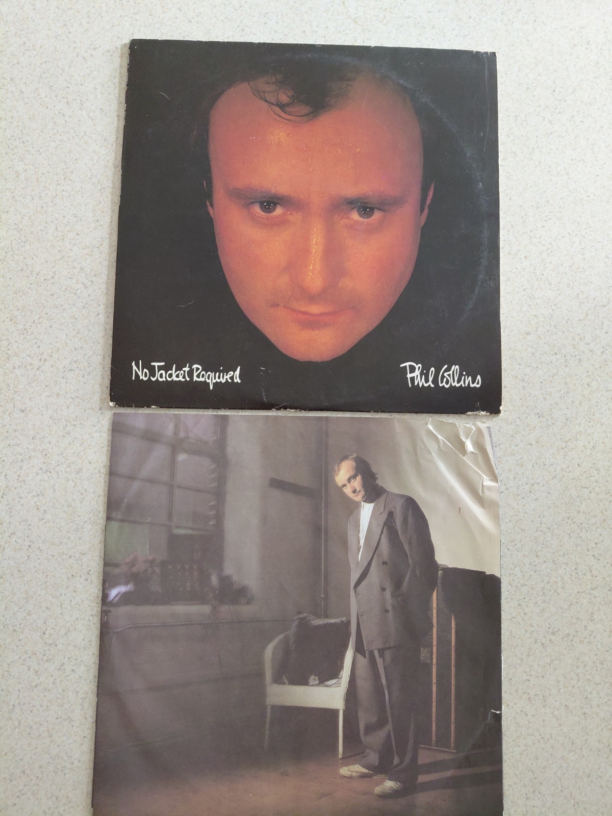 PHIL COLLINS- NO JACKET REQUIRED-1985 VINYL LP -Atlantic