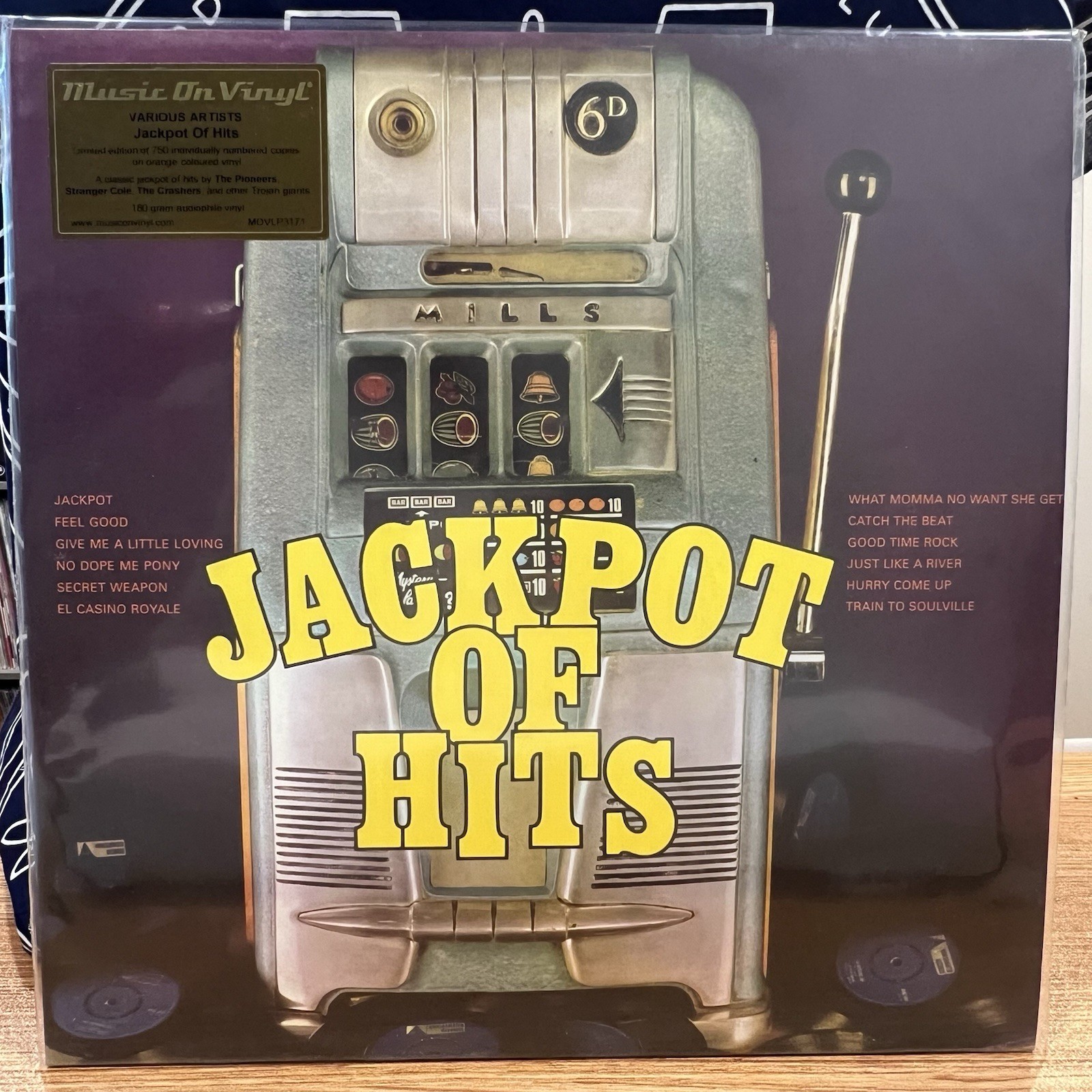 Various Artists Jackpot Of Hits Vinyl LP 2022 EU BRAND NEW Rocksteady Reggae MOV