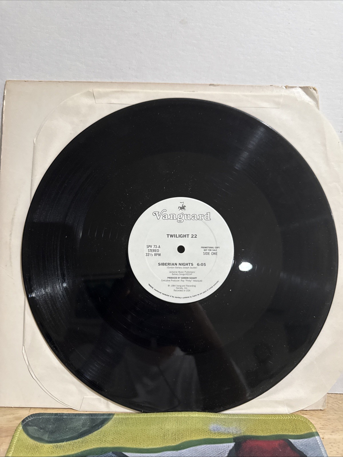Twilight 22 ‎– Siberian Nights – Vanguard ‎– SPV 73 – 12” WL Promo