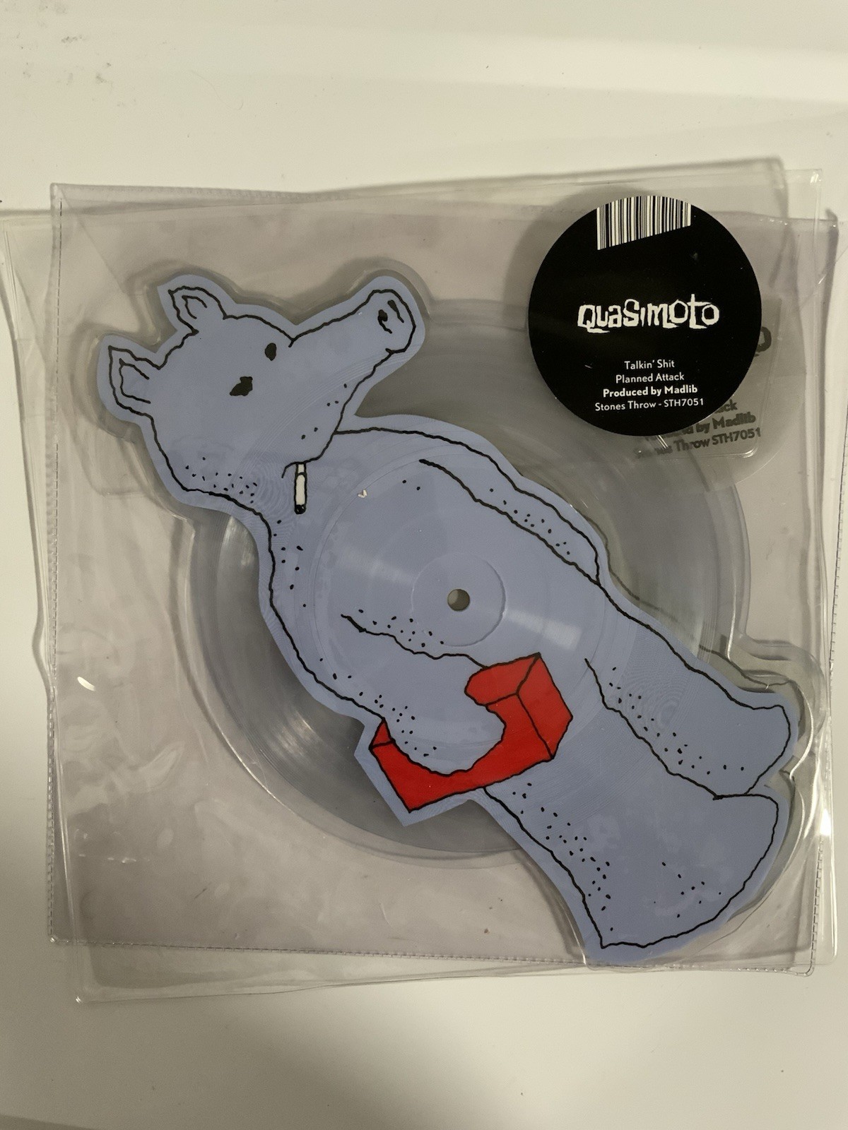 Quasimoto Talkin Shit Planned Attack – X-Ray Die Cut Picture Disc *ALL VERSIONS*