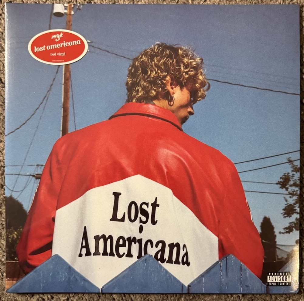 MGK Lost Americana on Red Vinyl LP New Sealed