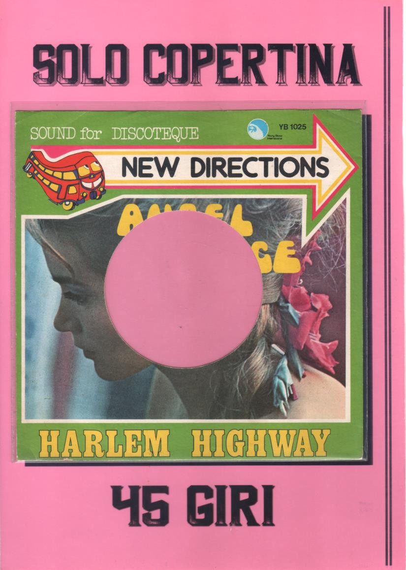 45 giri – Harlem Highway / Angel Face – Dial My Number – SOLO COPERTINA (IT)