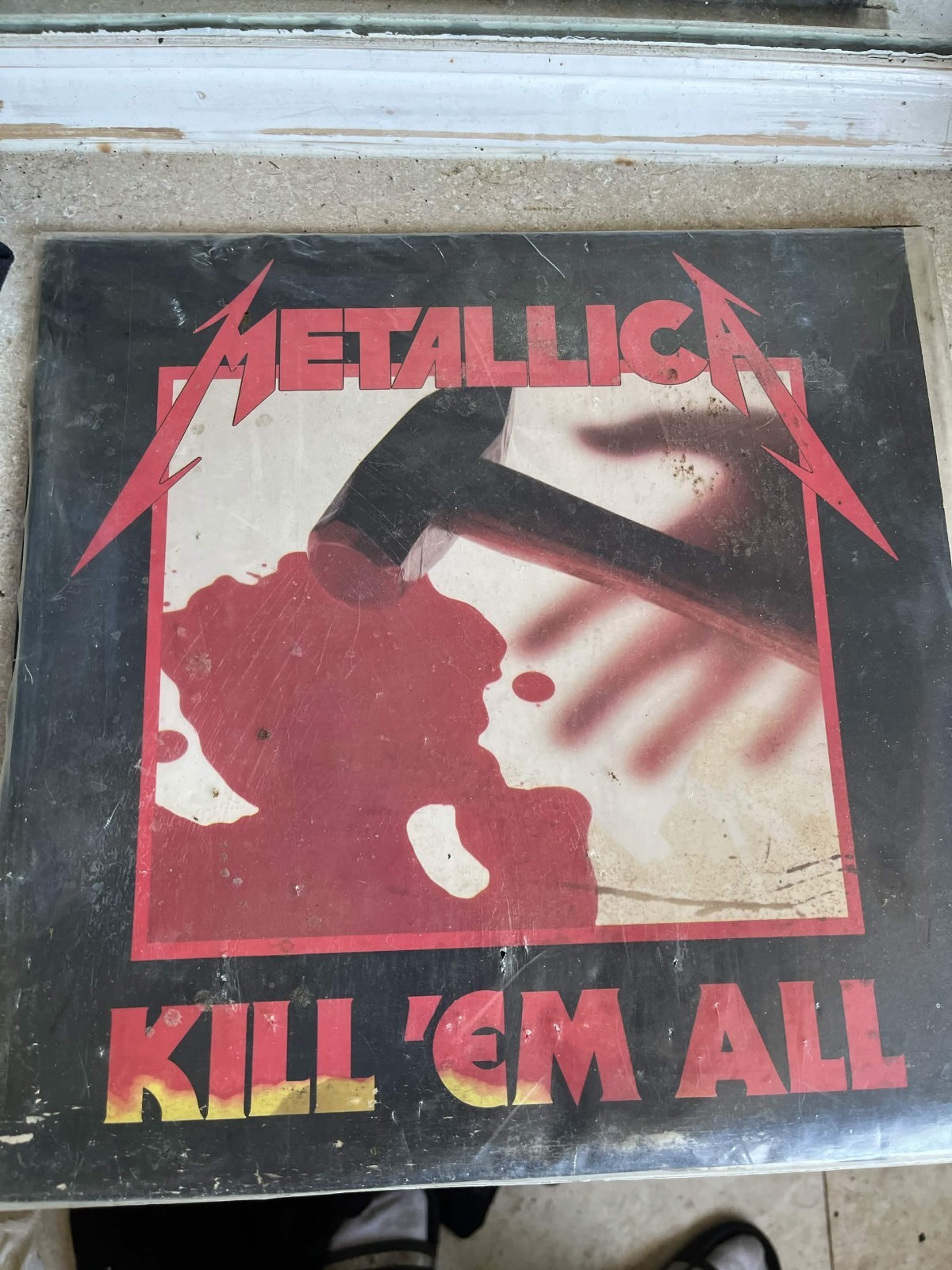 Metallica Kill ‘Em All Megaforce Records MRI 069 1st Press ORIGINAL SLEEVE 1983