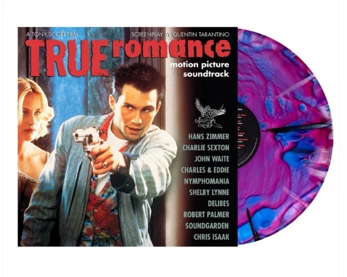 TRUE ROMANCE Soundtrack NEW QUASAR WEB EDITION W/HYPE STICKER/100 Limited Purple