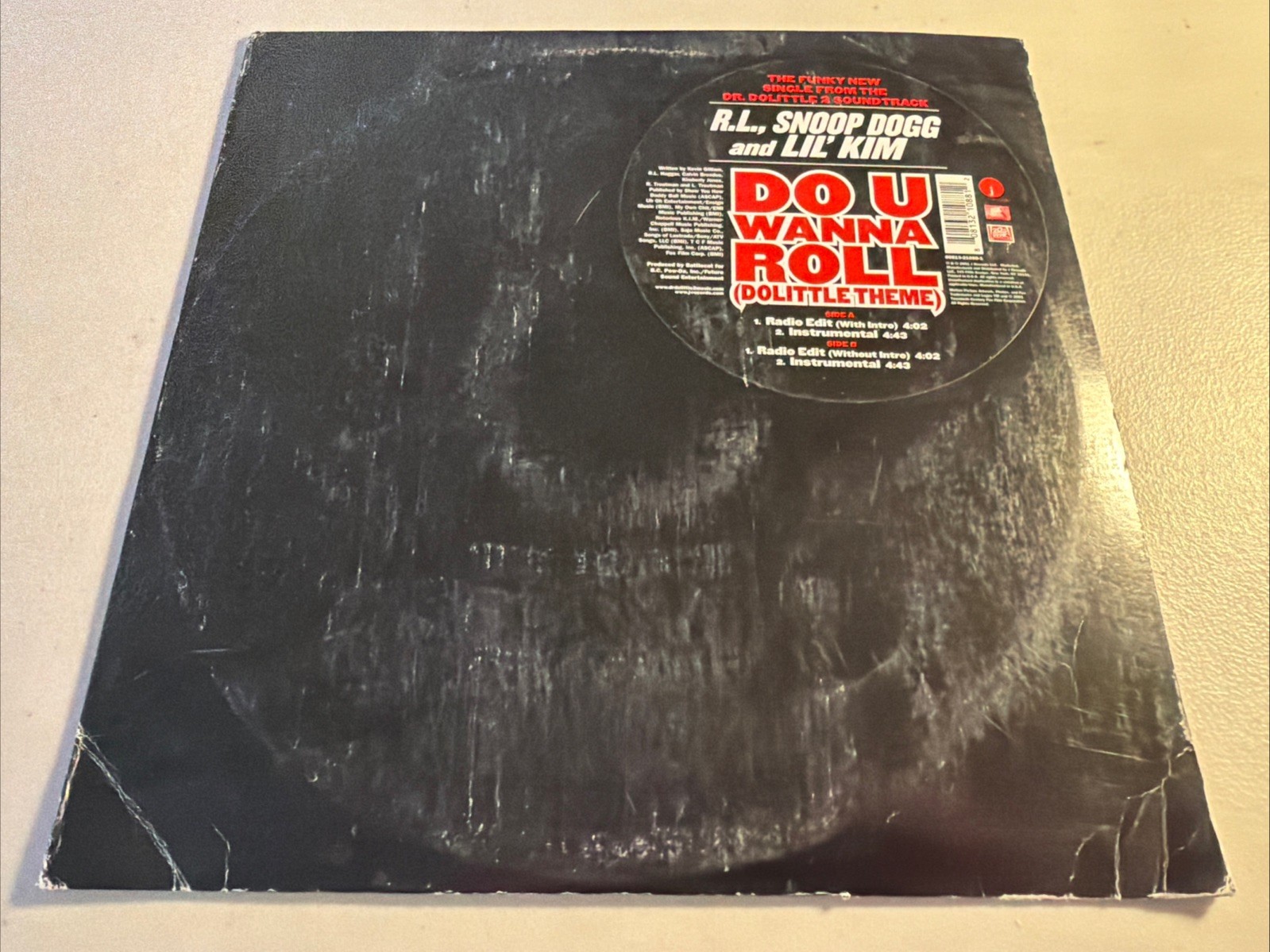 R.L. & Snoop Dogg & Lil’ Kim- Do U Wanna Roll (Dolittle Theme) -12″ Vinyl Single