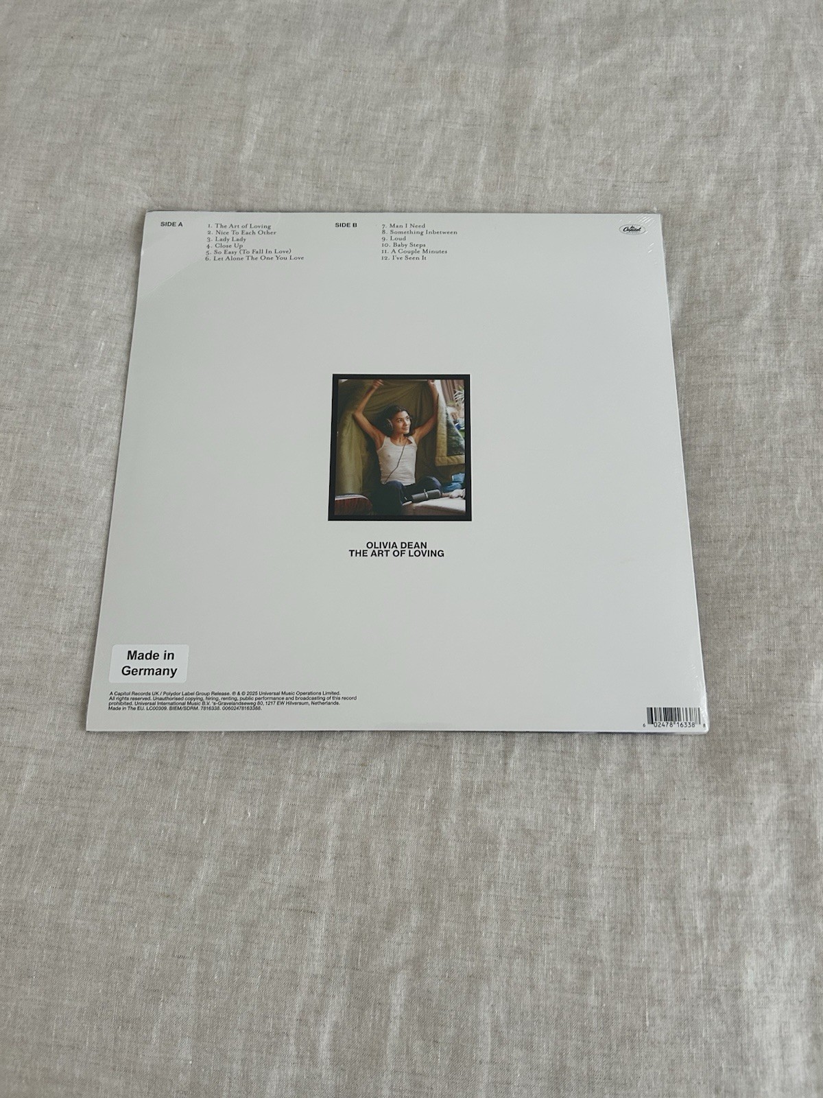 Olivia Dean The Art of Loving D2C Alt Art LP Vinyl Brand New IN HAND