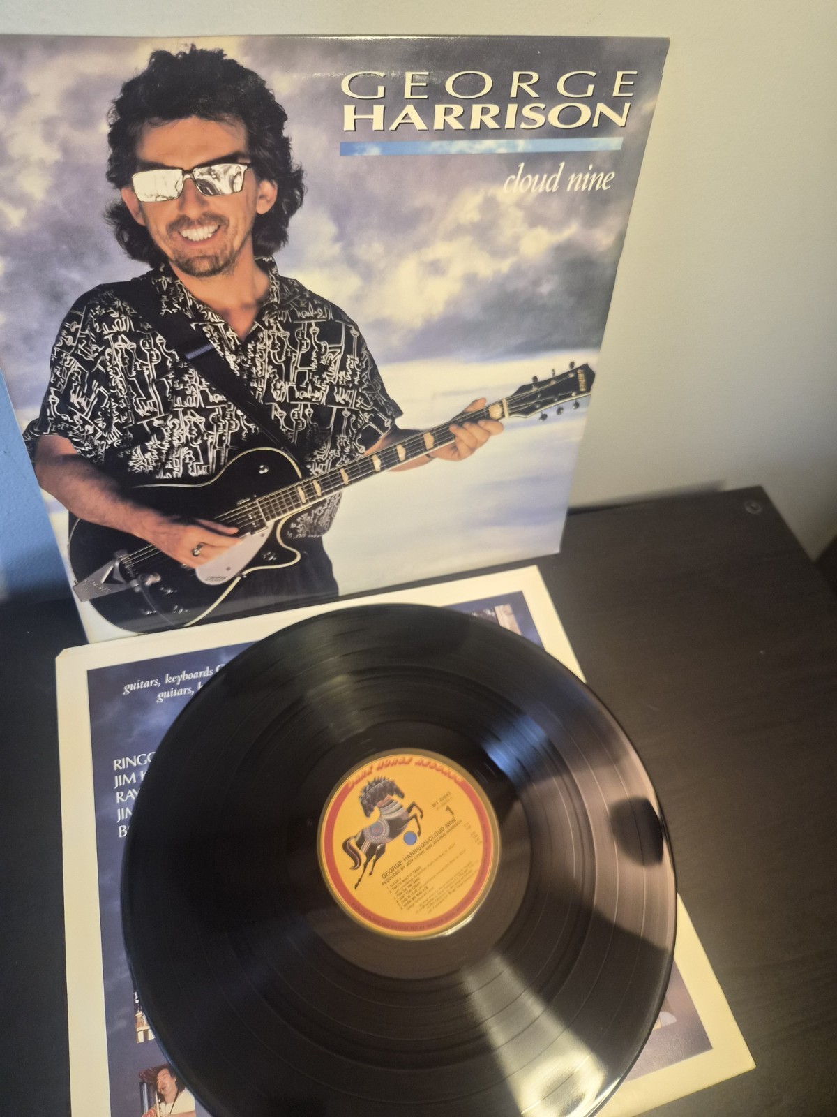 George Harrison 1987 Cloud Nine Vintage Vinyl Record EX