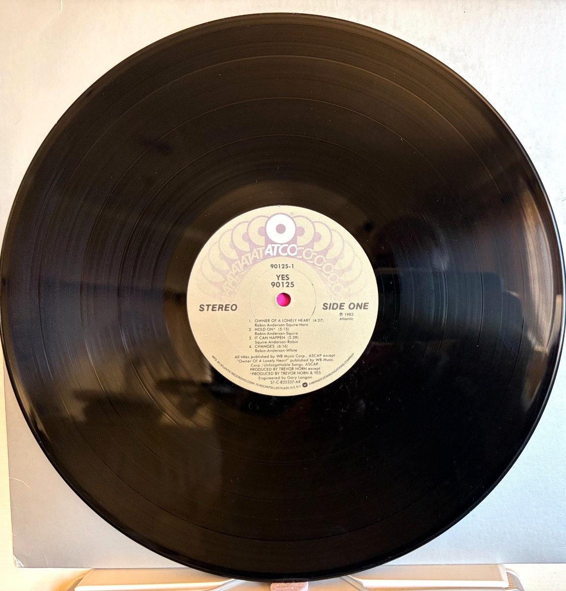 Cleaned & Tested – Yes – 90125 – 1983 Progressive Rock LP