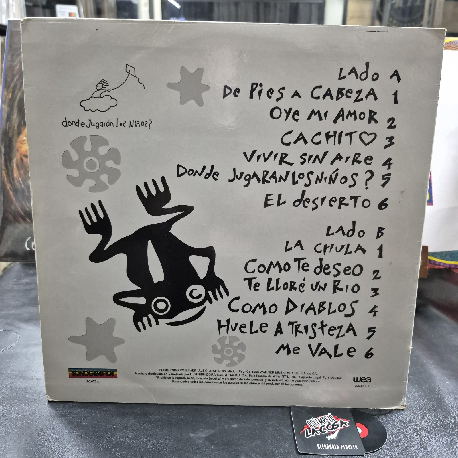 Maná ‎– Donde Jugarán Los Niños? -Latin, Rock, Pop, Venezuela 🇻🇪 1993 Caifanes