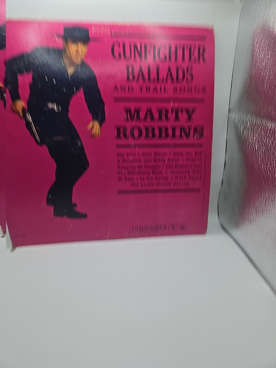 MARTY ROBBINS – Gunfighter Ballads Vinyl LP Mono CL 1349 2-Eye