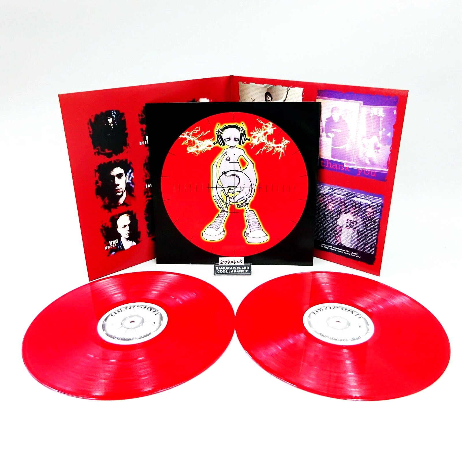 Limp Bizkit Significant Other 12″ RED Vinyl Record 2LP Limited Edition 1999