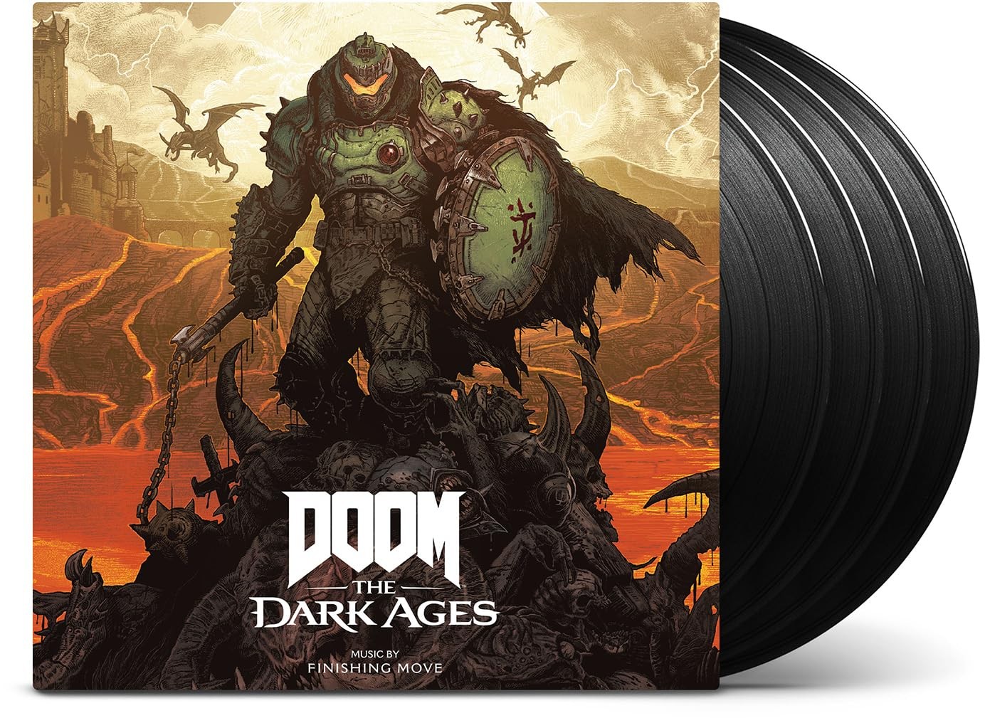 FINISHING MOVE DOOM: THE DARK AGES OST 4LP LP