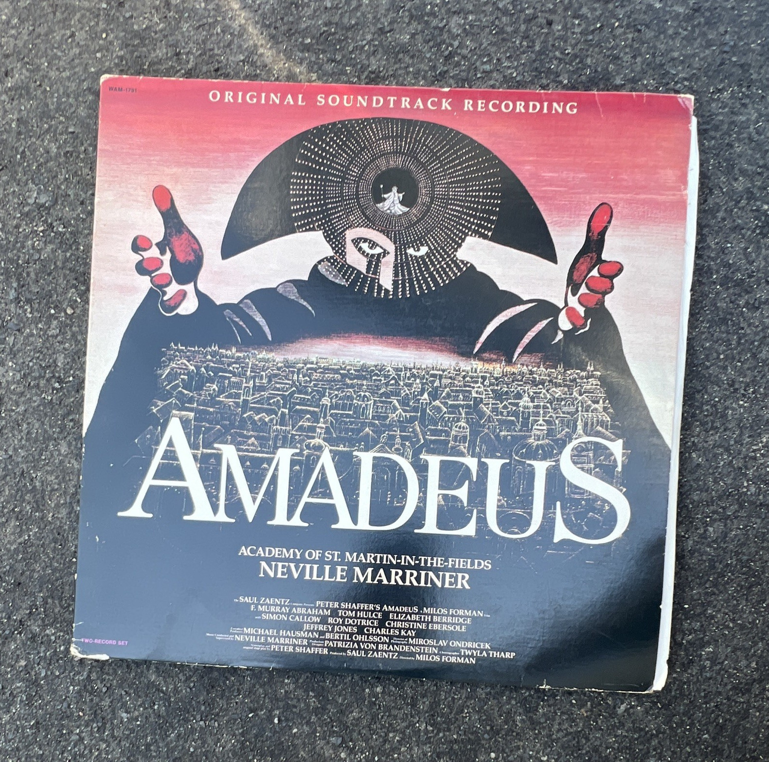 Amadeus Fantasy WAXL-9791 1984 Original Soundtrack Recording Vinyl LP Sleeve
