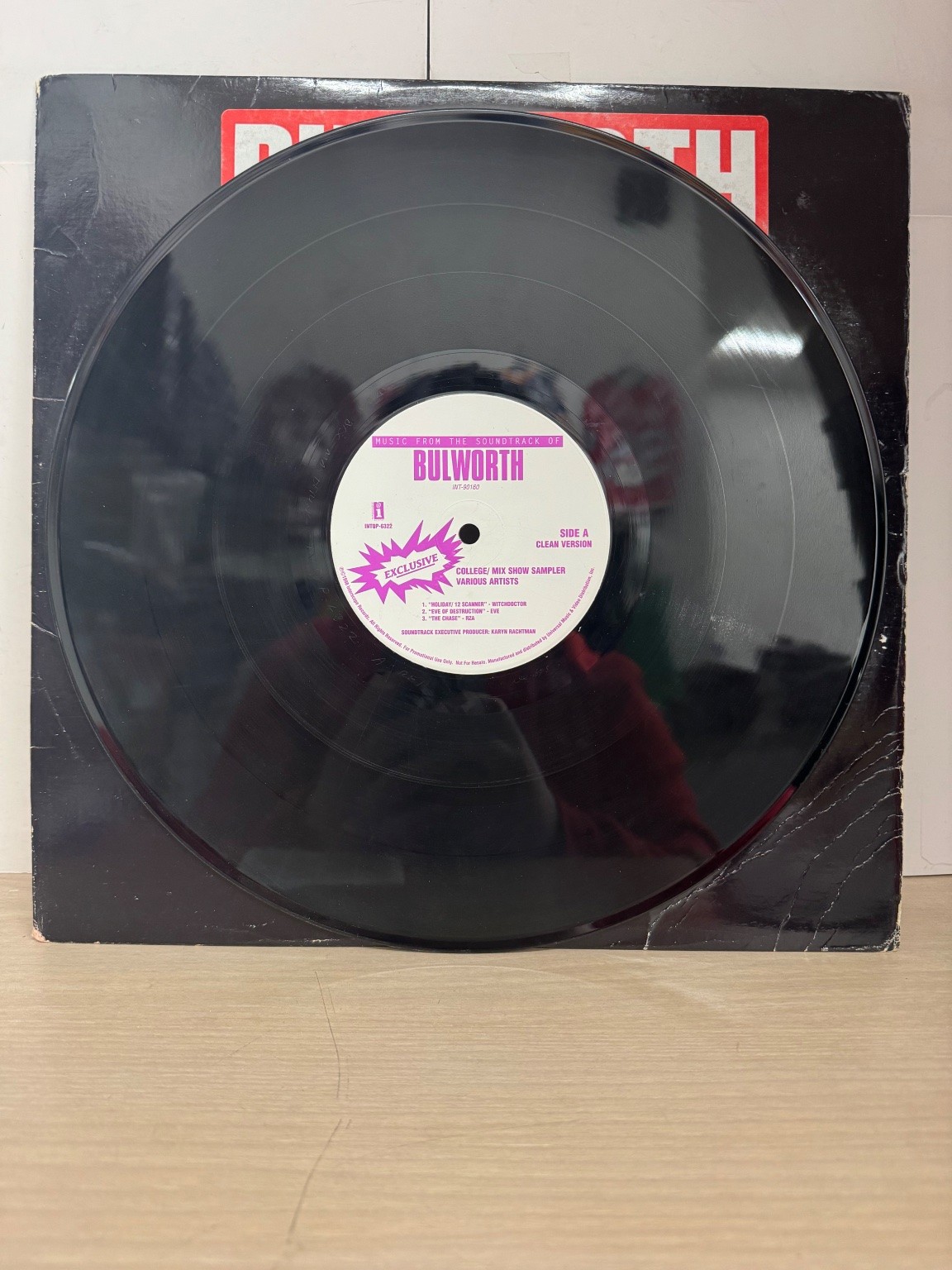 Bulworth Soundtrack Sampler LP 1998 Interscope Hip Hop 33 RPM