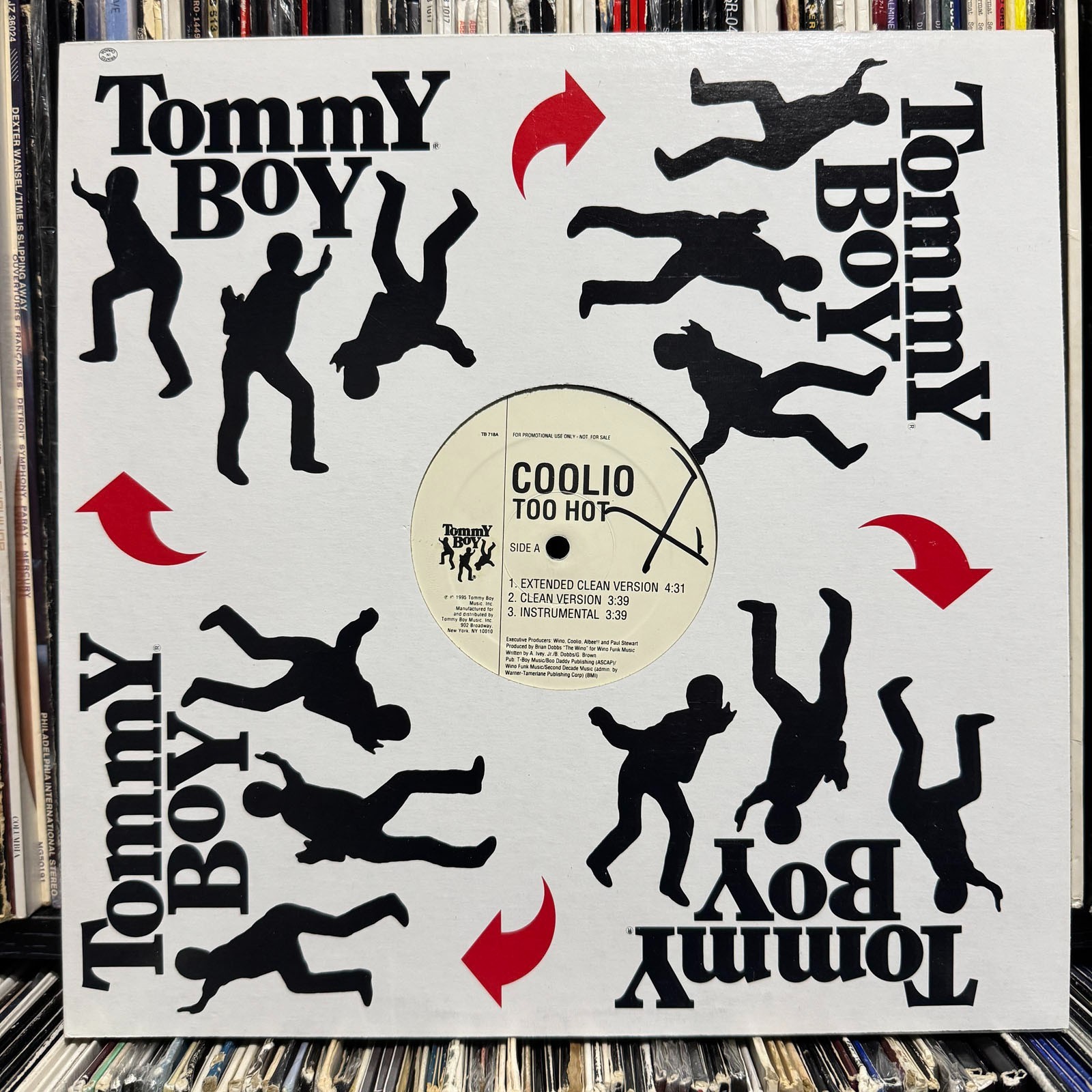 COOLIO – TOO HOT / EXERCISE YO GAME (12″) 1995!!! RARE!!! GANGSTA’S PARADISE