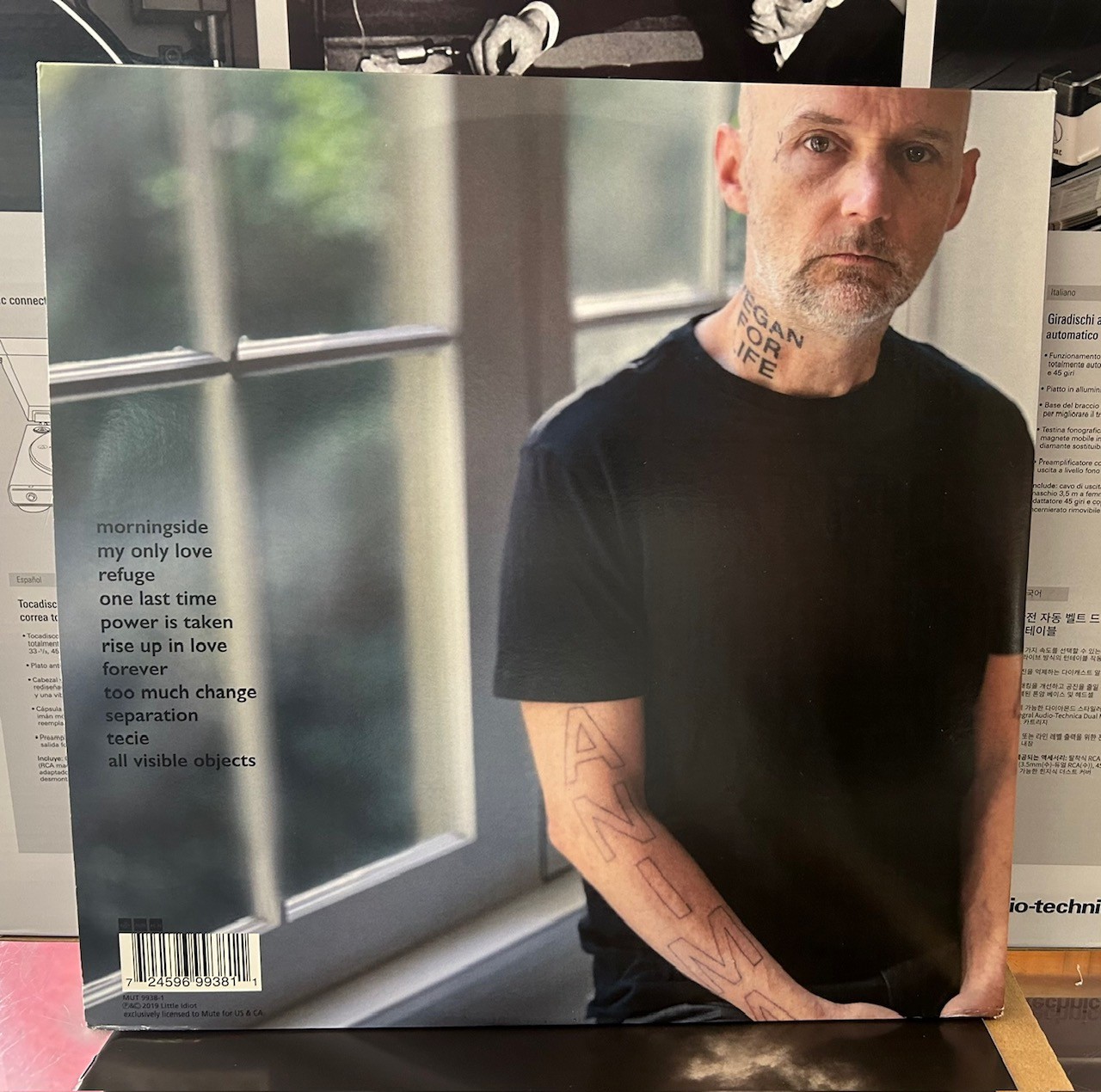 Moby: All Visible Objects 2xLP, Near Mint vinyl w/ booklet