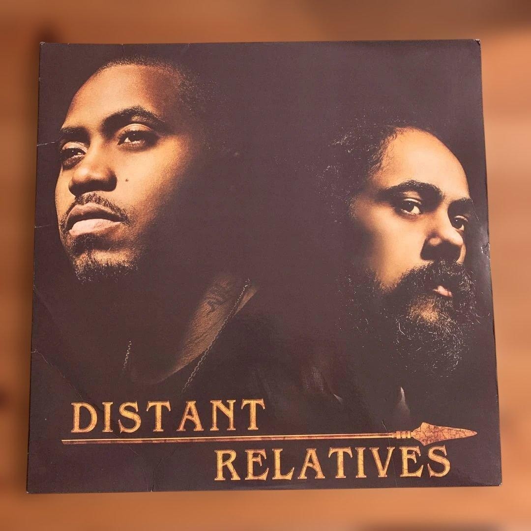 Nas & Damian Marley Distant Relatives LP Vinyl Record 14 Tracks Universal Recor